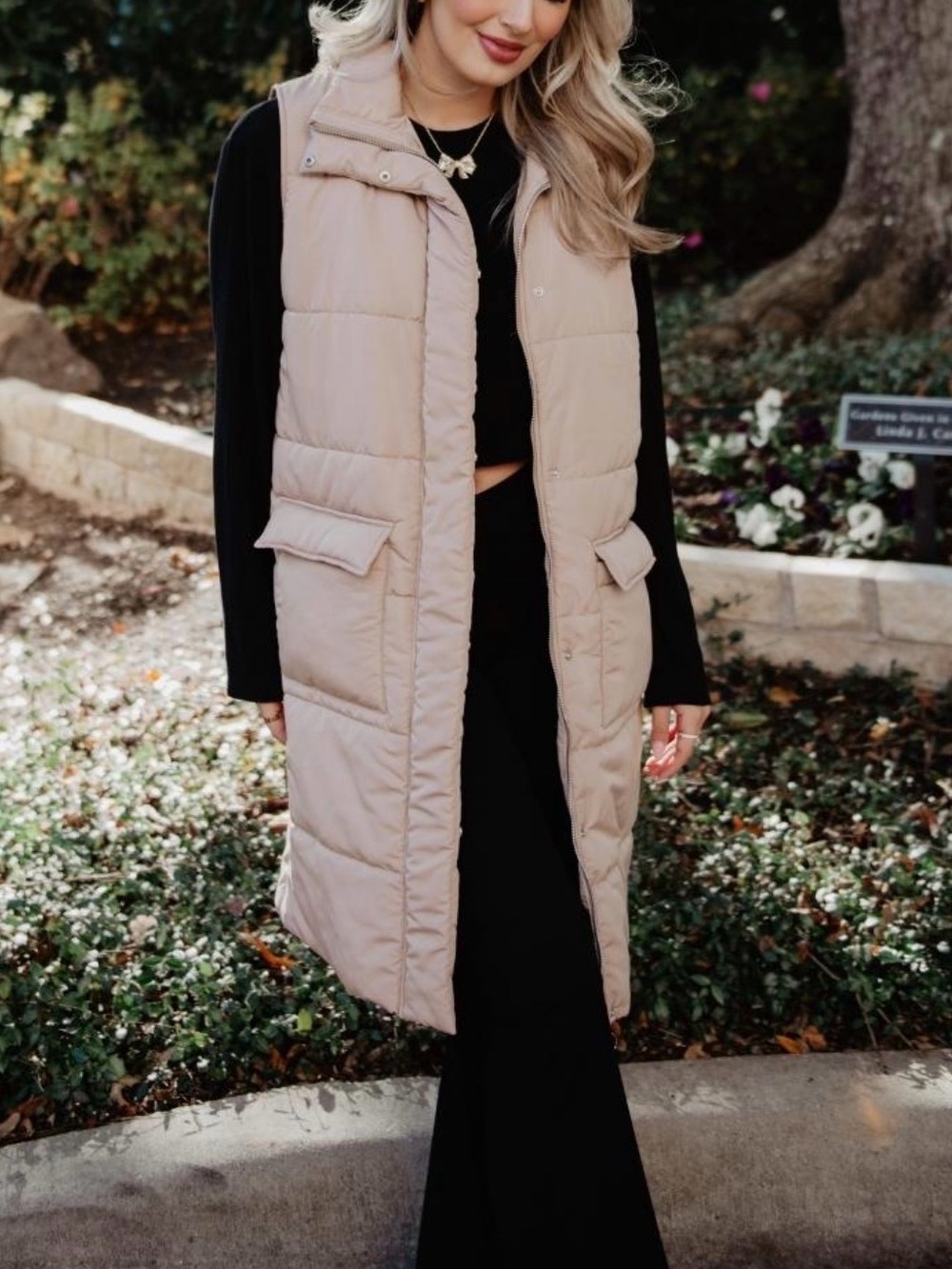 Katydid Beige Puffer Jacket